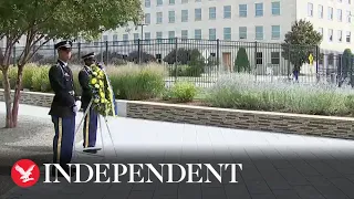 Live: Zelensky takes part in wreath-laying ceremony at Pentagon