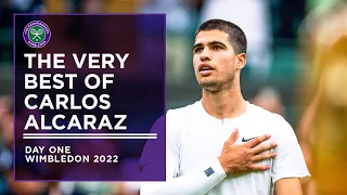 The Best of Carlos Alcaraz | First Round | Wimbledon 2022