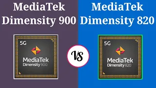 Dimensity 900 vs Dimensity 820 | Which one is better? | MediaTek Dimensity 900 vs Dimensity 820