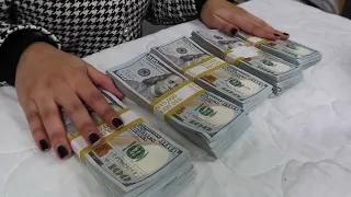 ASMR Money Manifest 2022 | $50,000 Racks | Dolla' fo Dolla' *BRAND NEW BILLS*