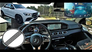 2020 Mercedes-Benz GLE400d 4K POV DRIVE | Top Speed German Autobahn