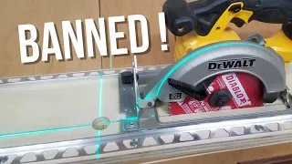 DIY Track Saw circular saw guide jig build