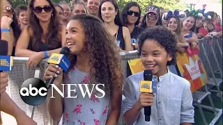 'Skyscraper' kid stars on working with 'The Rock' and exploring Hong Kong