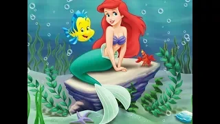 Bedtime story , Disney,  Ariel the little mermaid story,read along books for kids