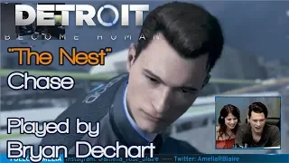 Bryan Dechart (Connor) Plays the Chase Scene in Detroit: Become Human