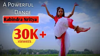 Ulangini Nache||উলঙ্গিনী নাচে রণরঙ্গে||Rabindra Nritya||Dance Cover||Ankita||New Era Dance Crew