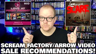 SCREAM FACTORY AND ARROW VIDEO SALE RECOMMENDATIONS!