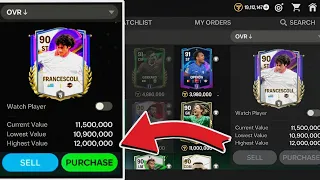 How to sell players who cannot be traded 'untradeable'  on FC Mobile 24
