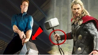 ¿Por que Capitán América no Puede Levantar el Martillo de Thor?