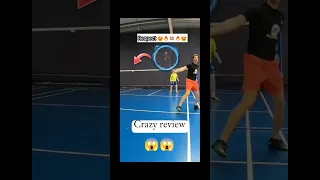 Pro Badminton 🏸 player 😱🤯 Respect #shorts