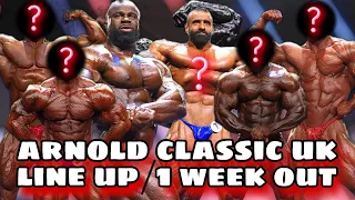 2024 Arnold Classic UK Confirmed Line Up / Men's Open Bodybuilding / Will Hadi Choopan Compete ?