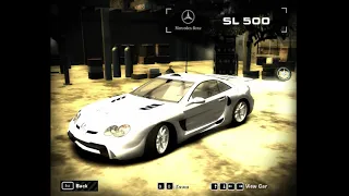 SL 500 (MARCEDEs-BENZ) and GTO MODIFICATION - NFS Most Wanted