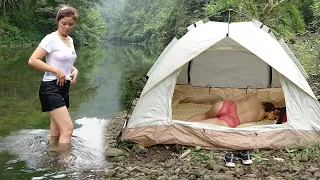 Full Videos: 60 Days SOLO CAMPING in FOREST ! Build Survival Shelters, Bushcraft Survival, Fishing.