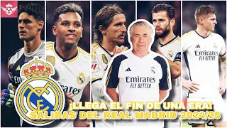 El FINAL de la ERA del REAL MADRID - Todas las SALIDAS y Ventas para el Cambio de Generación en 2024