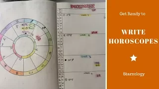 How to Get Ready to Write Monthly Horoscopes ⭐️