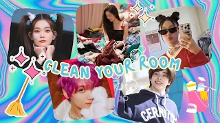 ｡･ﾟﾟ･KPOP PLAYLIST TO CLEAN YOUR ROOM 🧹･ﾟﾟ･｡