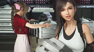 Aerith & Tifa's Reaction Cloud try to Enter Girls Changing Room - FF7 Rebirth