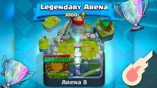 We Reached the Legendary Arena! (Clash Royale Arena Eight Gameplay)