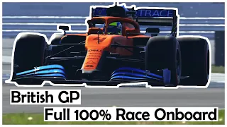 F1 2020 100% British GP as Lando Norris | Full Cockpit Race Onboard | Silverstone | F1® 2020 Game