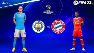 FIFA 23 - Manchester City VS Bayern Munich - UEFA champions League final 22/23 Next Gen gameplay [4K