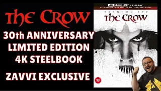 The Crow 4K Steelbook - A (Lazy) Zavvi Exclusive - Unboxing & Review