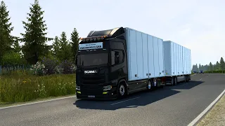 Ets2 Driving Verdalsora - Lulea - Kalix Promods Scania NG 530