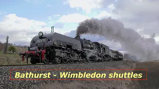 Steam locomotive Garratt 6029 Bathurst-Wimbleton Shuttles June 2022