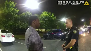 Rayshard Brooks shooting: Police bodycam footage from Wendy's shooting released