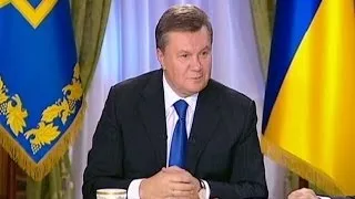 Интервью Президента Украины Виктора Януковича