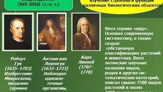 Развитие биологии в додарвиновский период