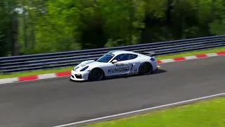 Porsche Cayman GT4 Clubsport on the Nordschleife (Assetto Corsa)