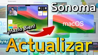 Cómo ACTUALIZAR tu Mac a macOS SONOMA [Correctamente] ✅💻 Primeros pasos en Mac