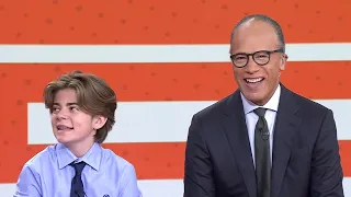 Lester Holt, Jackson Daly Talk 2 Years Of Nightly News: Kids Edition