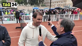 Nadal a Piazza del Popolo tra i fan: “Finale del 2006 con Federer il mio ricordo più bello a Roma”