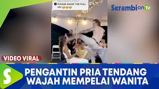 Pengantin Pria Tendang Wajah Mempelai Wanita di Hari Pernikahan