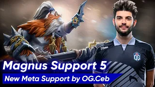 Ceb Grandmaster MAGNUS SUPPORT | Dota 2 7.35c Pro Gameplay