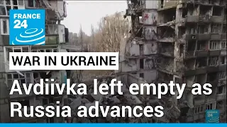 Inside Avdiivka, the Ukrainian town Russia is trying to take at all costs • FRANCE 24 English