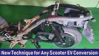 Scooter mid drive conversion kit | ev conversion kit | ev conversion kit price in India | ev convers