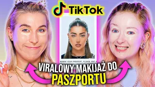 ♦ Testujemy viralowy makijaż do paszportu z Tiktoka! ♦ RLM i Agnieszka Grzelak Beauty
