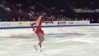 Satoko Miyahara Team Challenge Cup 2016 Practice Apr. 22. 2016