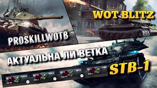 🔴WoT Blitz | ВЕТКА STB-1 В НЫНЕШНЕМ РАНДОМЕ❗️| НАГИБ ИЛИ БОЛЬ❓