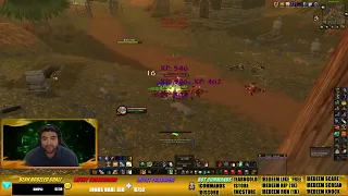 Hardcore WoW Classic Protection Paladin AoE Leveling [Almost Died]