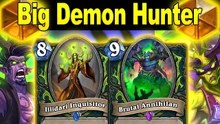 How Broken Is Big Demon Hunter That Is Getting A Huge Nerf At Festival of Legends | Hearthstone