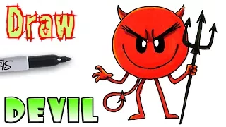 How to Draw the Devil | Emoji Movie