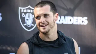 Derek Carr Talks Gruden: "He's a Great Mind"