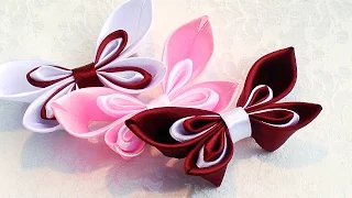 How to Make a Ribbon Bow / How to make a hair bow