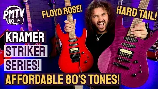 Kramer Striker Series! - Stunning & Versatile Hard Tail & Floyd Rose 80’s Inspired Guitars!