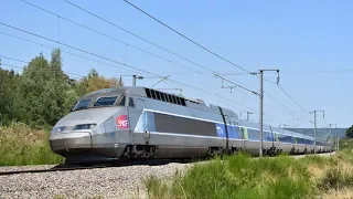 TGV Atlantique, Ouigo, TGV Océane - LGV Atlantique (Paris - Bordeaux/Rennes) - Août 2018