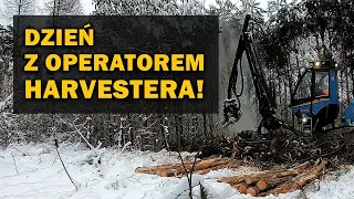 Rottne H14b | Dzień z Patrykiem  za sterami Harvestera | opinia o Rottne