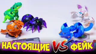 Обзор BAKUGAN GOLD Трокс VS Подделка Бакуган